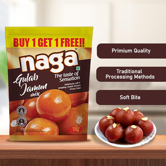 Naga Gulab Jamun Mix - product media
